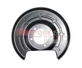 Ochrann plech proti neistotm brzdovho kotoue METZGER ‐ MTG 6115581