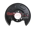 METZGER Ochrann� plech proti ne�istot�m brzdov�ho kotou�e MTG 6115598, 6115598