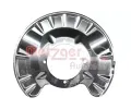 Ochranný plech proti nečistotám brzdového kotouče METZGER ‐ MTG 6115601 Ochranný plech proti nečistotám brzdového kotouče METZGER ‐ MTG 6115601