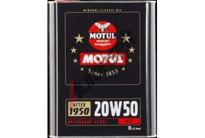 MOTUL Classic Oil 20W-50 2 l MTL 104511, 104511 MOTUL Classic Oil 20W-50 2 l MTL 104511, 104511