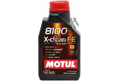 MOTUL Motorový olej 8100 X-clean FE 5W-30 1 l MTL 104775, 104775 MOTUL Motorový olej 8100 X-clean FE 5W-30 1 l MTL 104775, 104775