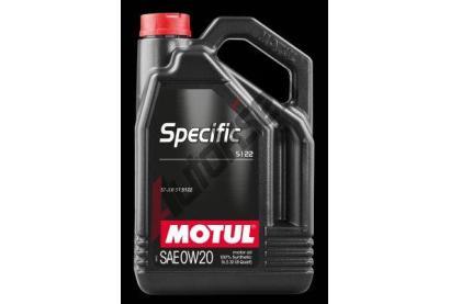 MOTUL SPECIFIC 5122 0W-20 5 l MTL 107339, 107339