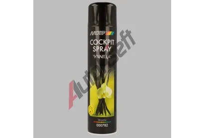 MOTIP Prostedek pro pi o plasty Cockpit sprej vanilka 600 ml MTP 000782, 000782