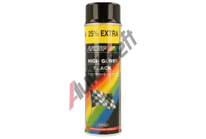 MOTIP Lak Black glossy 500 ml MTP 04005, 04005