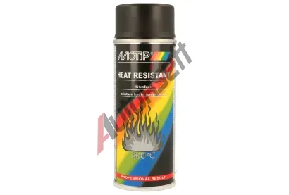 MOTIP Lak motoru / tlumie vfuku Heat Resistant black 400 ml MTP 04031, 04031