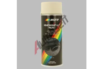 MOTIP Lak ��ruvzdorn� sprej do 800�c b�ov� 400 ml MTP 04038, 04038