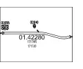 Vfukov trubka MTS ‐ MTS 01.42280