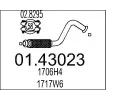 Vfukov trubka MTS ‐ MTS 01.43023