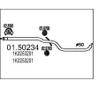 Stedn tlumi vfuku MTS ‐ MTS 01.50234
