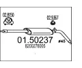 Stedn tlumi vfuku MTS ‐ MTS 01.50237