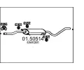 Stedn tlumi vfuku MTS ‐ MTS 01.50514
