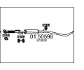 Stedn tlumi vfuku MTS ‐ MTS 01.50598