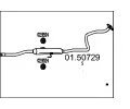 Stedn tlumi vfuku MTS ‐ MTS 01.50729