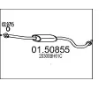 Stedn tlumi vfuku MTS ‐ MTS 01.50855