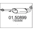 Stedn tlumi vfuku MTS ‐ MTS 01.50899