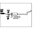 Stedn tlumi vfuku MTS ‐ MTS 01.50902