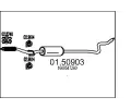Stedn tlumi vfuku MTS ‐ MTS 01.50903
