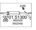 Stedn tlumi vfuku MTS ‐ MTS 01.51300