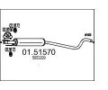 Stedn tlumi vfuku MTS ‐ MTS 01.51570