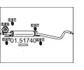 Stedn tlumi vfuku MTS ‐ MTS 01.51740