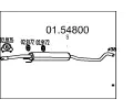 Stedn tlumi vfuku MTS ‐ MTS 01.54800