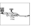 Stedn tlumi vfuku MTS ‐ MTS 01.55480