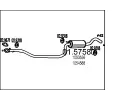Stedn tlumi vfuku MTS ‐ MTS 01.57580