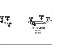 Stedn tlumi vfuku MTS ‐ MTS 01.58490