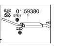 Stedn tlumi vfuku MTS ‐ MTS 01.59380