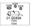 Zadn tlumi vfuku MTS ‐ MTS 01.60499