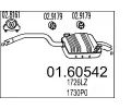 Zadn tlumi vfuku MTS ‐ MTS 01.60542