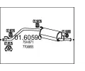 Zadn tlumi vfuku MTS ‐ MTS 01.60590