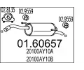 Zadn tlumi vfuku MTS ‐ MTS 01.60657