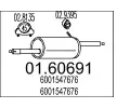 Zadn tlumi vfuku MTS ‐ MTS 01.60691