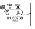 Zadn tlumi vfuku MTS ‐ MTS 01.60738