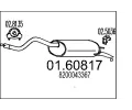 Zadn tlumi vfuku MTS ‐ MTS 01.60817