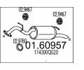 Zadn tlumi vfuku MTS ‐ MTS 01.60957