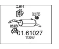 Zadn tlumi vfuku MTS ‐ MTS 01.61027