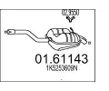 Zadn tlumi vfuku MTS ‐ MTS 01.61143