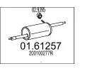 Zadn tlumi vfuku MTS ‐ MTS 01.61257