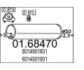 Zadn tlumi vfuku MTS ‐ MTS 01.68470