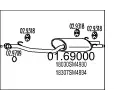 Zadn tlumi vfuku MTS ‐ MTS 01.69000