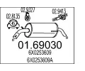 Zadn tlumi vfuku MTS ‐ MTS 01.69030