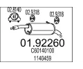 Zadn tlumi vfuku MTS ‐ MTS 01.92260