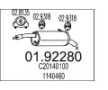 Zadn tlumi vfuku MTS ‐ MTS 01.92280