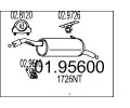 Zadn tlumi vfuku MTS ‐ MTS 01.95600