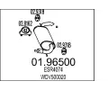 Zadn tlumi vfuku MTS ‐ MTS 01.96500