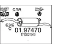 Zadn tlumi vfuku MTS ‐ MTS 01.97470
