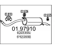 Zadn tlumi vfuku MTS ‐ MTS 01.97910