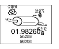 Zadn tlumi vfuku MTS ‐ MTS 01.98260